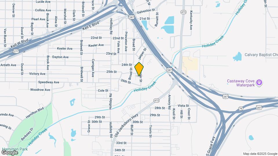 2504 Jasper St Map and Location Details