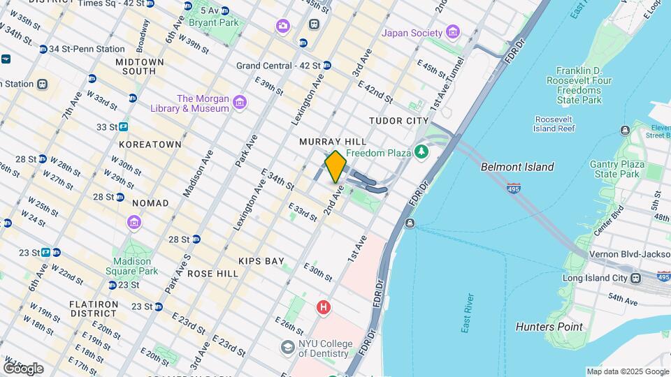 643-645 Second Ave Mapa y Detalles de la Ubicación