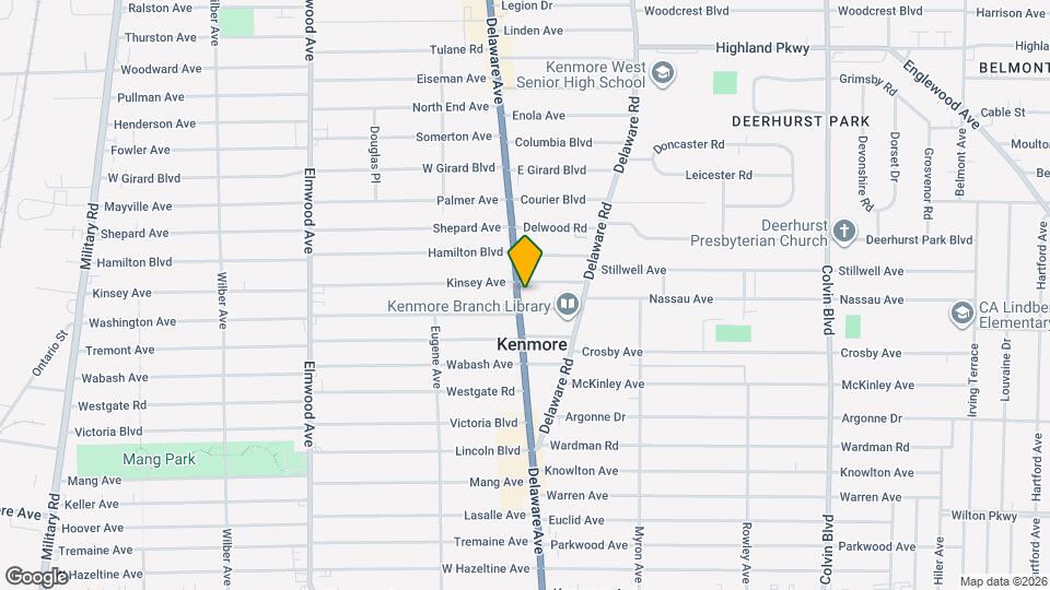 3055 Delaware Ave, Unit 4 Map and Location Details