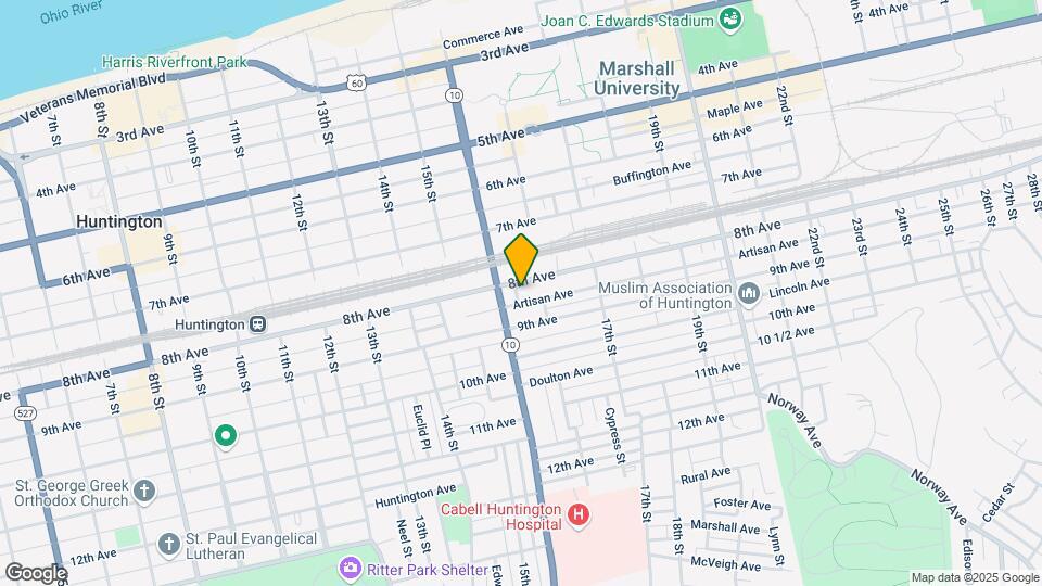 Washington Square Apartments Mapa y Detalles de la Ubicación