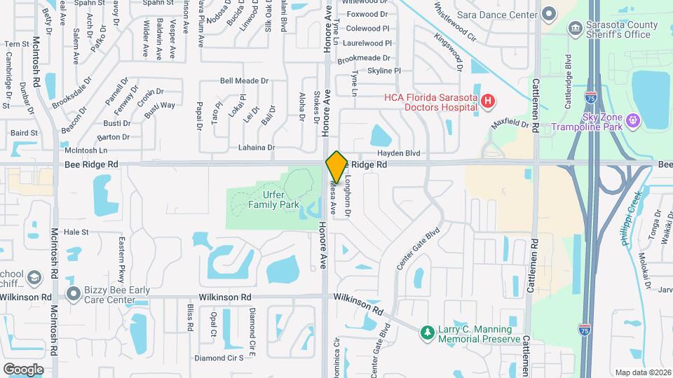 3917 Mesa Ave Map and Location Details