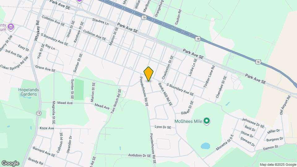 411 Berkeley St SE Map and Location Details