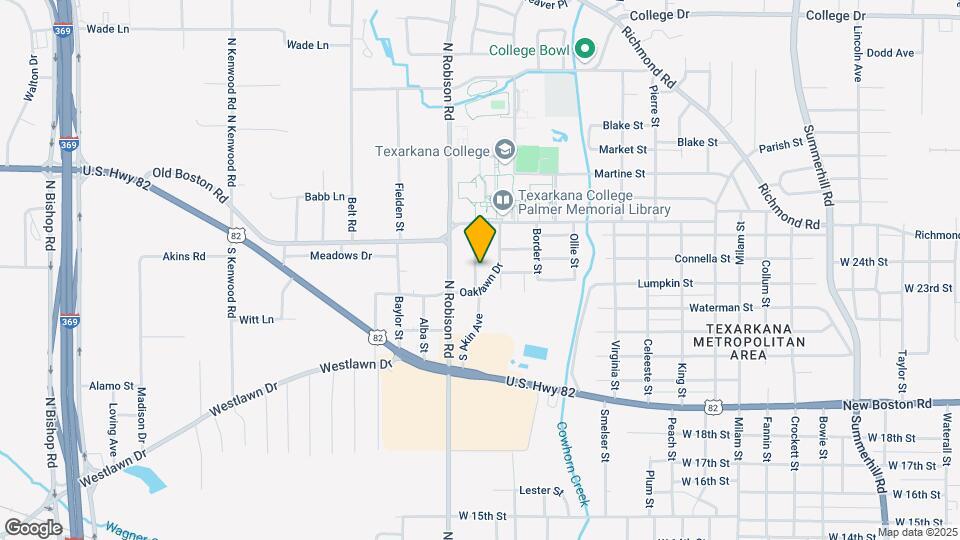 2302 N Akin Ave Map and Location Details