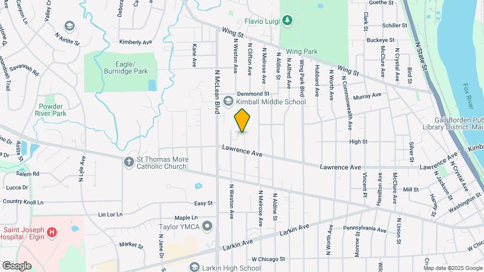 328 N Clifton St Map and Location Details