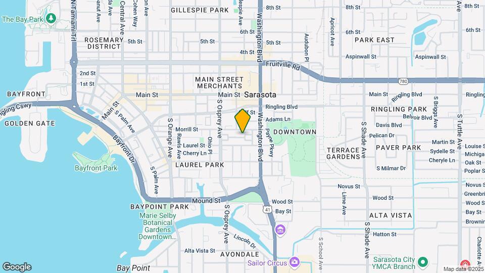 1920 Morrill St-Unit -Pineapple Map and Location Details