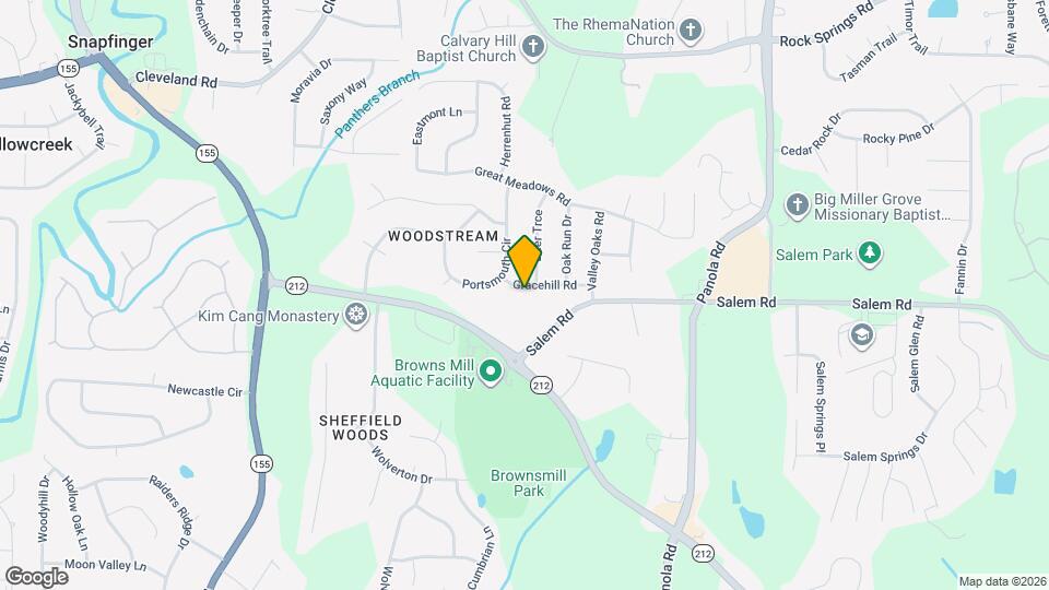 5001 Gracehill Rd Map and Location Details