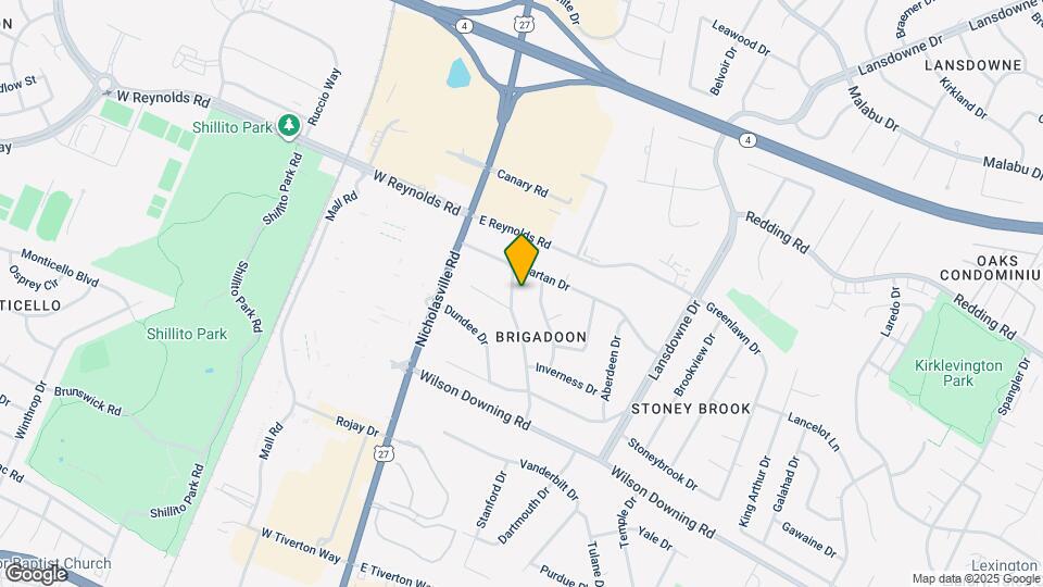 2906 Brigadoon Pkwy Map and Location Details