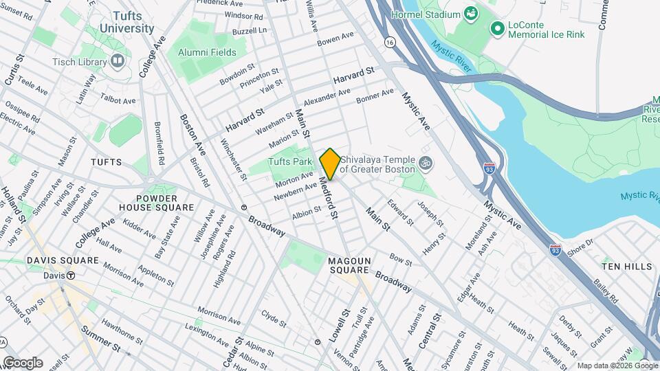 30 Medford St, Unit 1 Map and Location Details