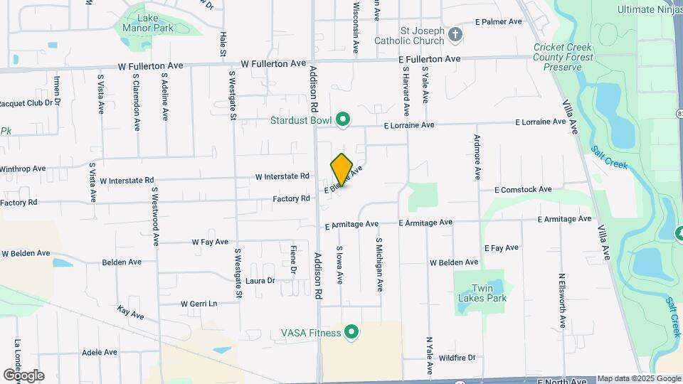 55 E Blecke Ave Map and Location Details