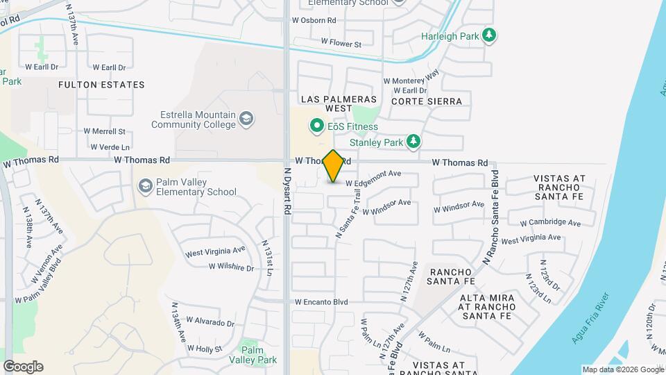 12837 W Edgemont Ave Map and Location Details