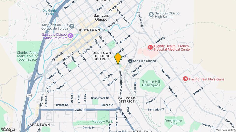 1749 Santa Barbara Ave Map and Location Details