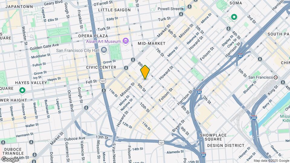 761 Minna St Map and Location Details