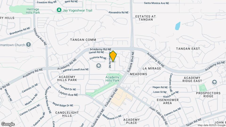 6329 Annapolis Dr NE Map and Location Details