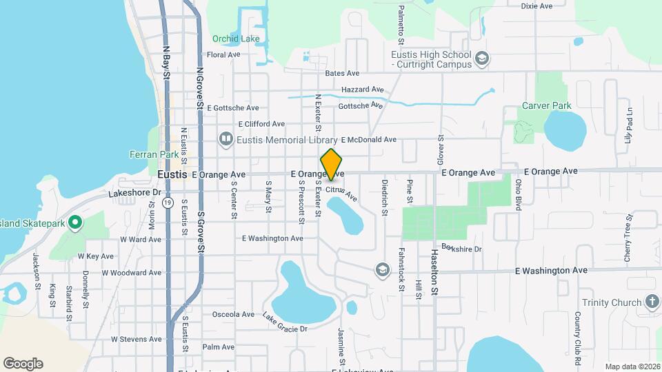 929 Citrus Ave Map and Location Details