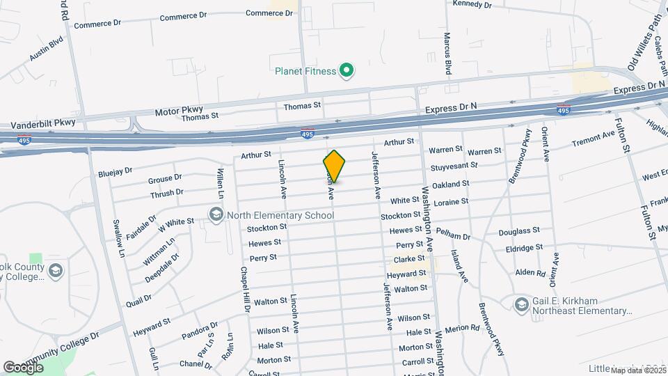 445 Madison Ave Map and Location Details