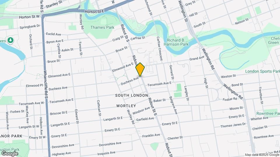 181 Ridout St S Map and Location Details