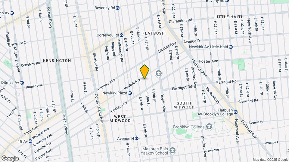 600 E 18th St Mapa y Detalles de la Ubicación
