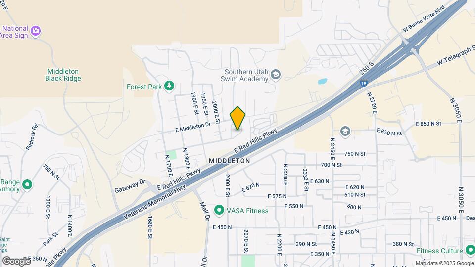 2056 E Middleton Dr Map and Location Details