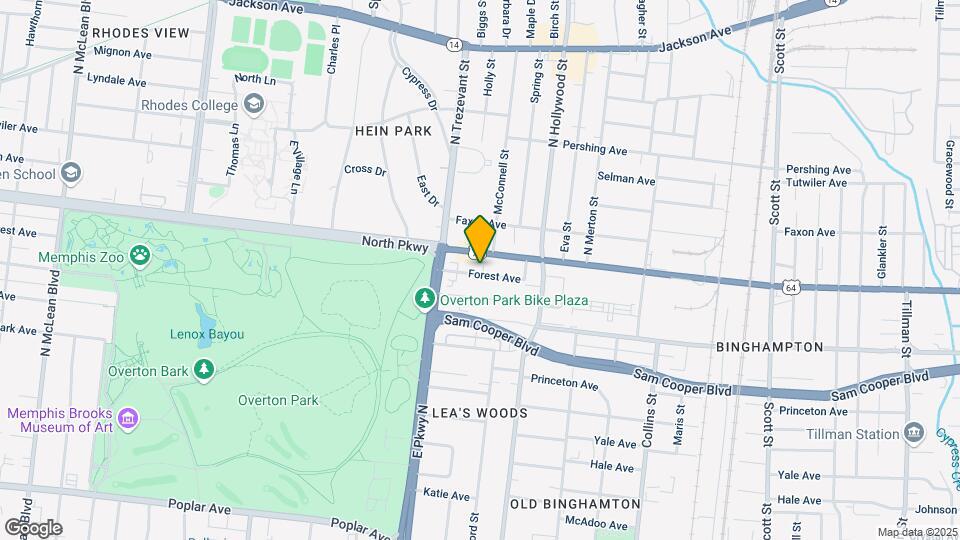 2384 Forest Ave Map and Location Details