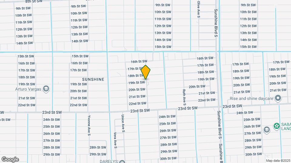 3502 19th St SW Map and Location Details