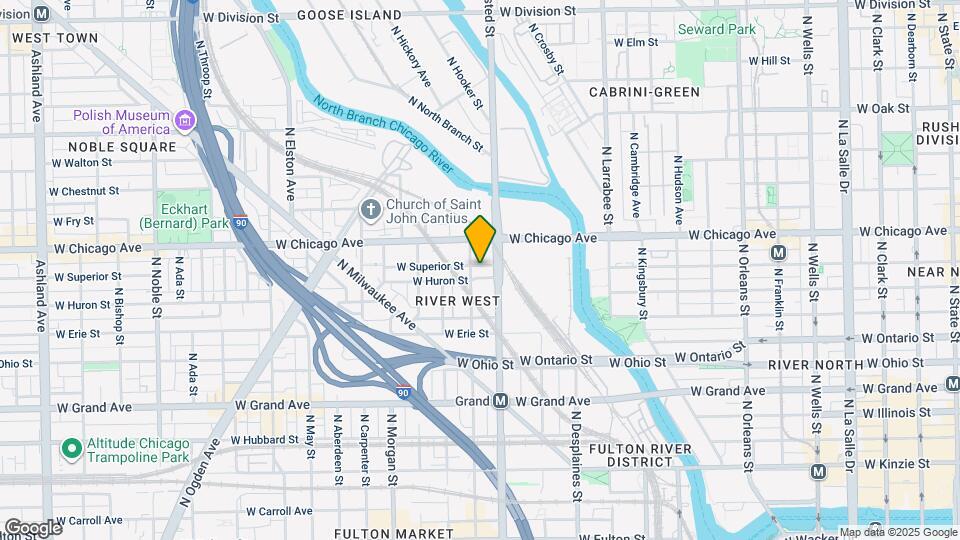 River West Condos Map and Location Details