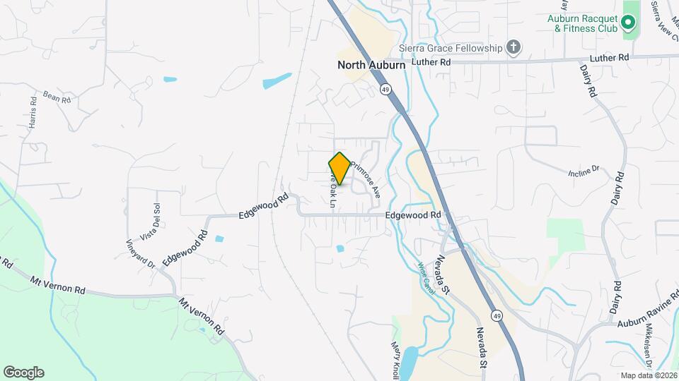 1250 Live Oak Ln Map and Location Details