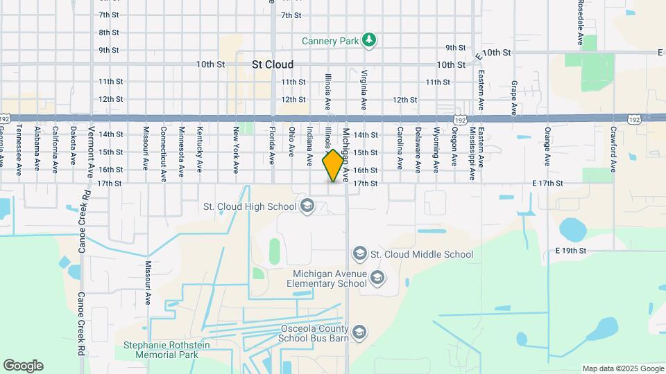 1701 Illinois Ave Map and Location Details