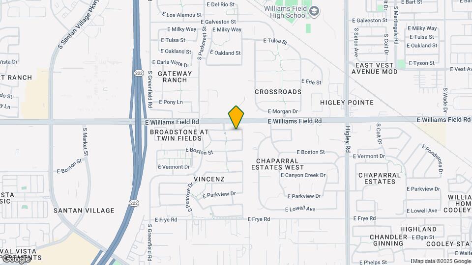 2747 E Clifton Ave Map and Location Details