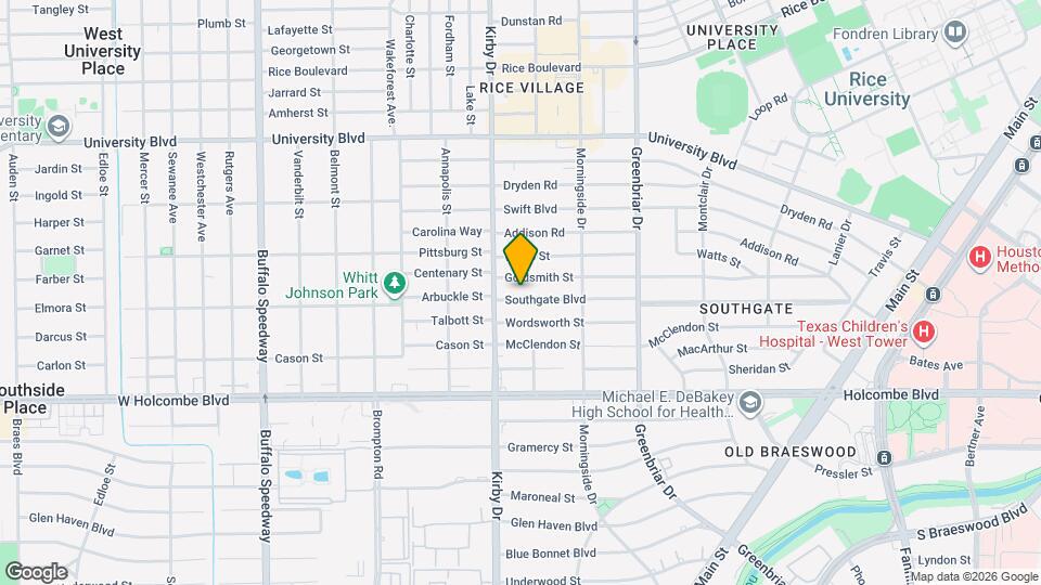 2518 Southgate Blvd Map and Location Details