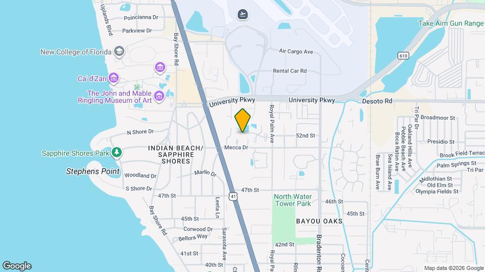 892 Sunridge Dr Map and Location Details