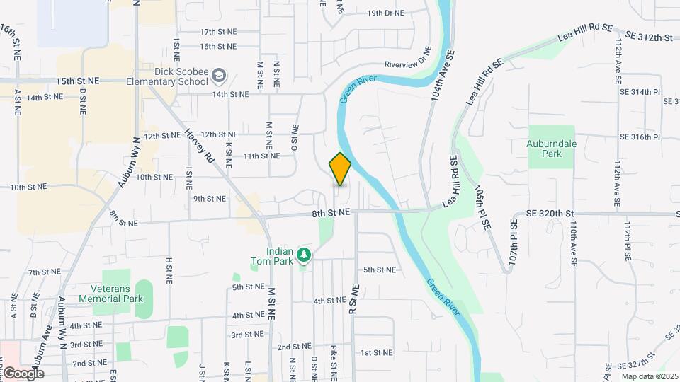 814 Pike St NE Map and Location Details