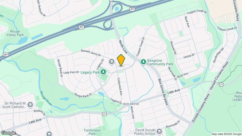 17 Rouge Bank Dr Map and Location Details