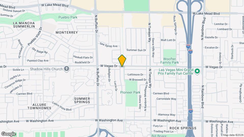 1520 Pacific Terrace Dr Map and Location Details