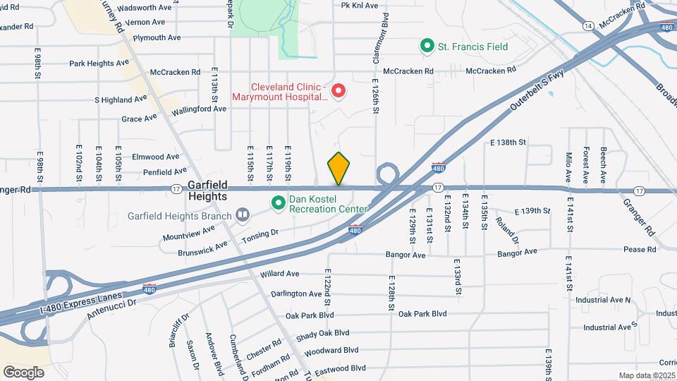 12302 Old Granger Rd Mapa y Detalles de la Ubicación