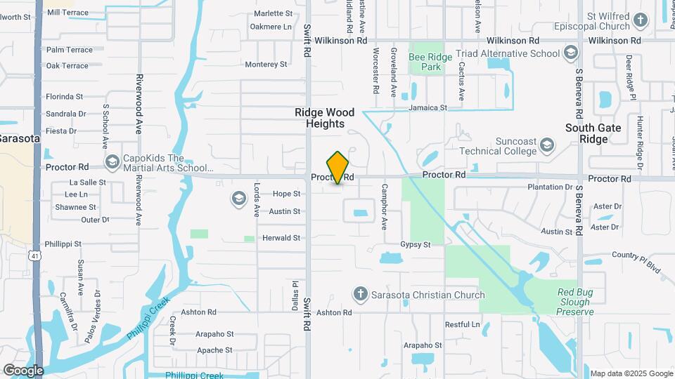 2839 Hope St Mapa y Detalles de la Ubicación