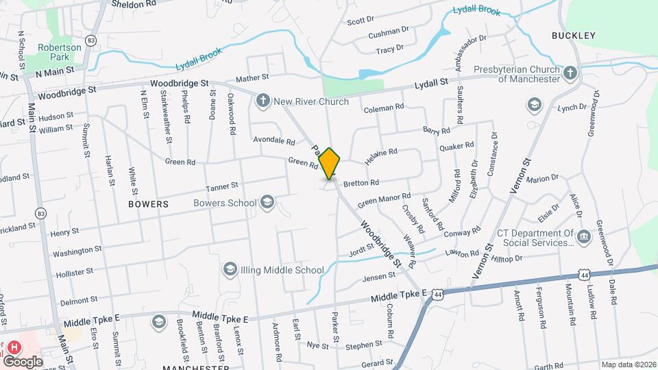 468 Woodbridge St Map and Location Details