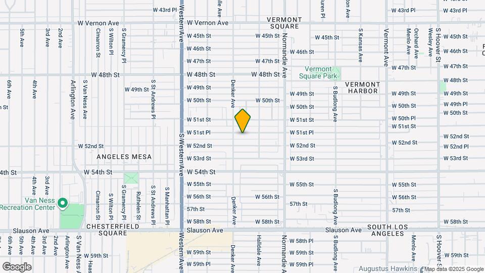 1538 W 51st Pl Map and Location Details