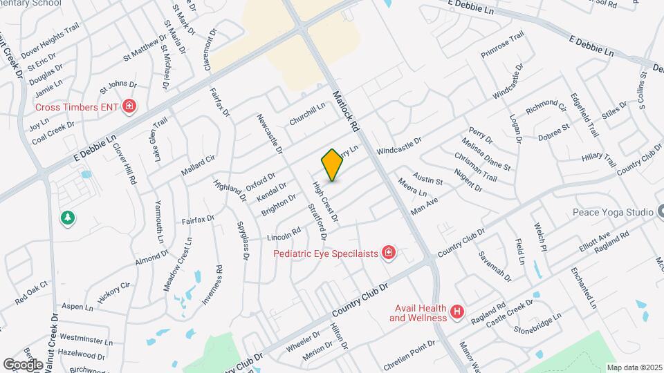 1606 Windcastle Dr Map and Location Details