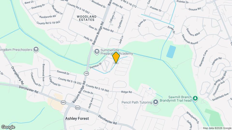 1925 Bacons Bridge Rd Map and Location Details