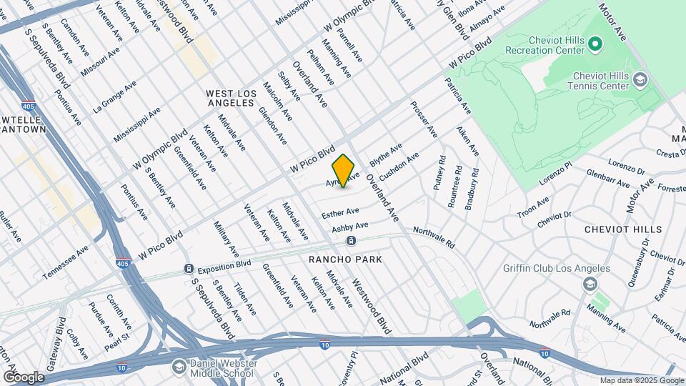 10755 Cushdon Ave Map and Location Details