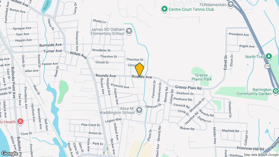 135 Rounds Ave Map and Location Details