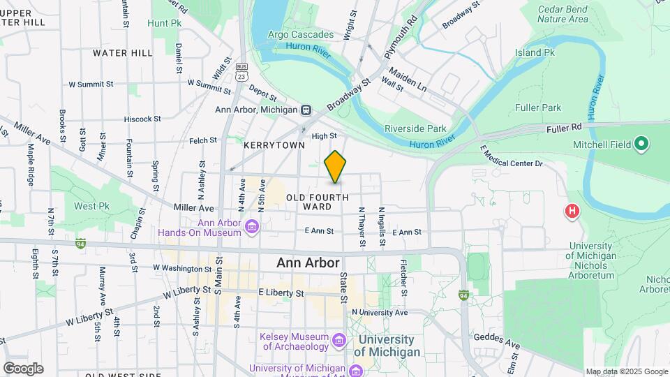 411 N State St Map and Location Details