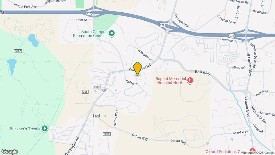 1012 Van Dorn St Map and Location Details