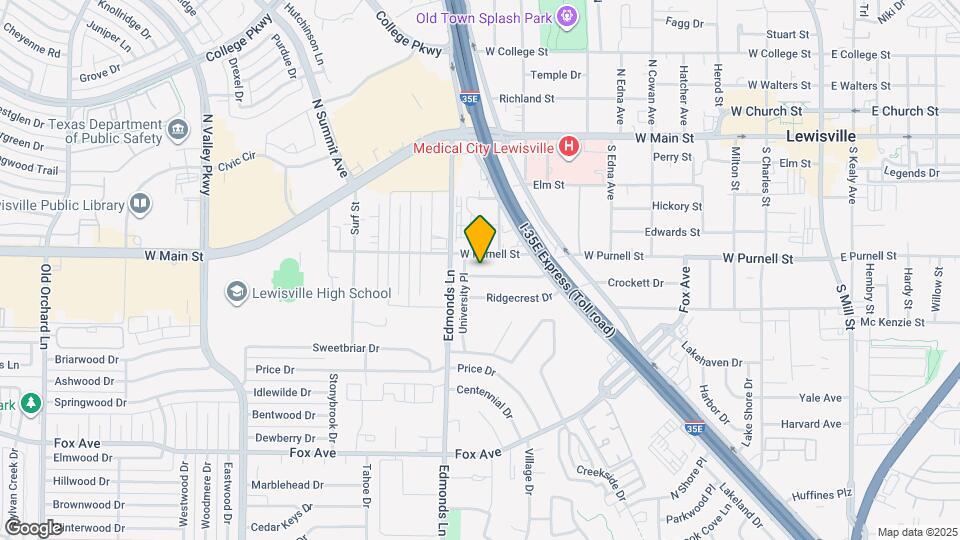 719 Rolling Ridge Dr Map and Location Details