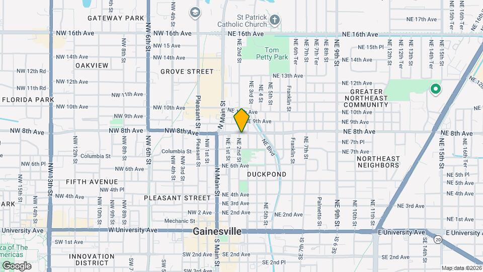 733 NE 2nd St Map and Location Details