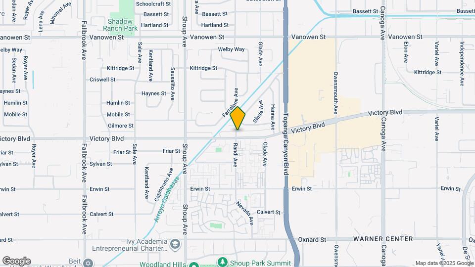 22149 Victory Blvd Map and Location Details