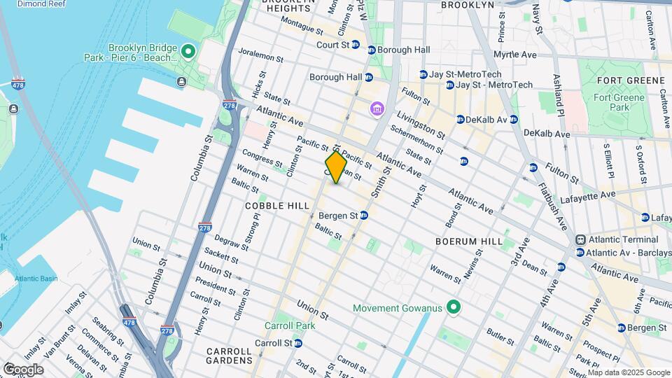 24 Bergen St Map and Location Details