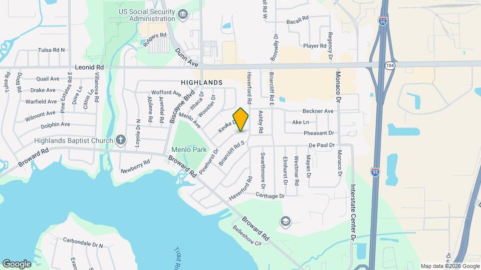 10473 Pinehurst Dr Map and Location Details