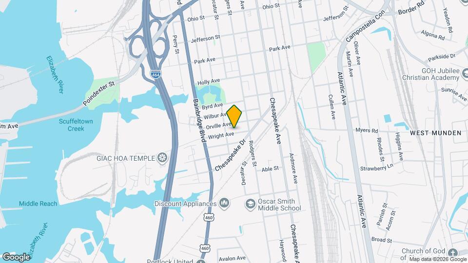 1115 Wright Ave Map and Location Details