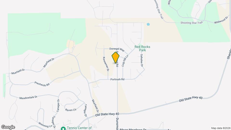 6817 Dunsmore Rd Map and Location Details